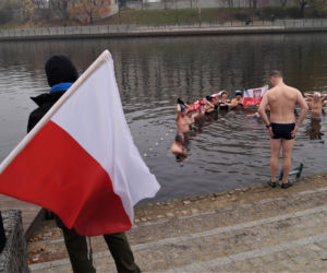 Bydgoskie morsy wskoczyły do Brdy! Za nami inauguracja sezonu na Wyspie Młyńskiej 