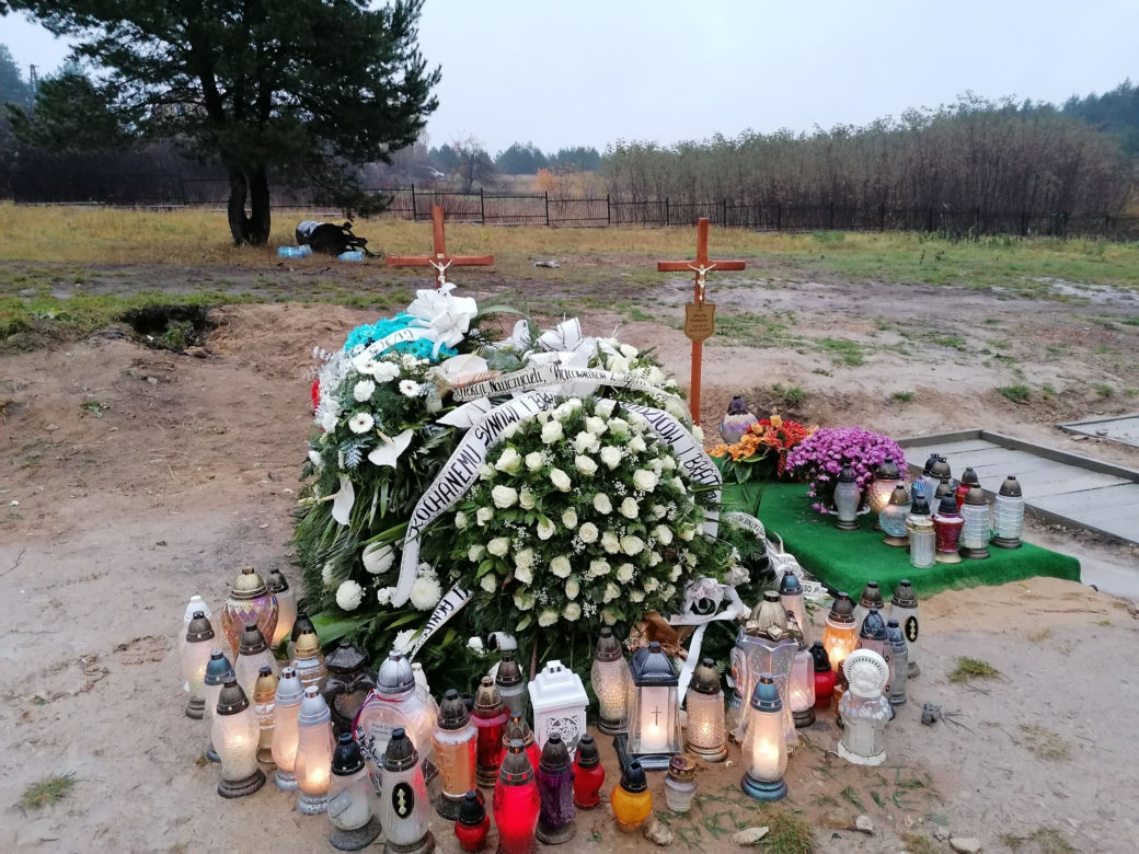 Tak wygląda grób młodego piłkarza spod Olkusza