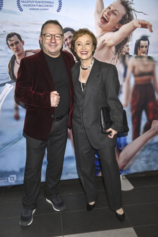 Gabriela Muskała i Zbigniew Zamachowski