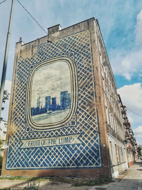 Mural przy ul. Budziszyńskiej