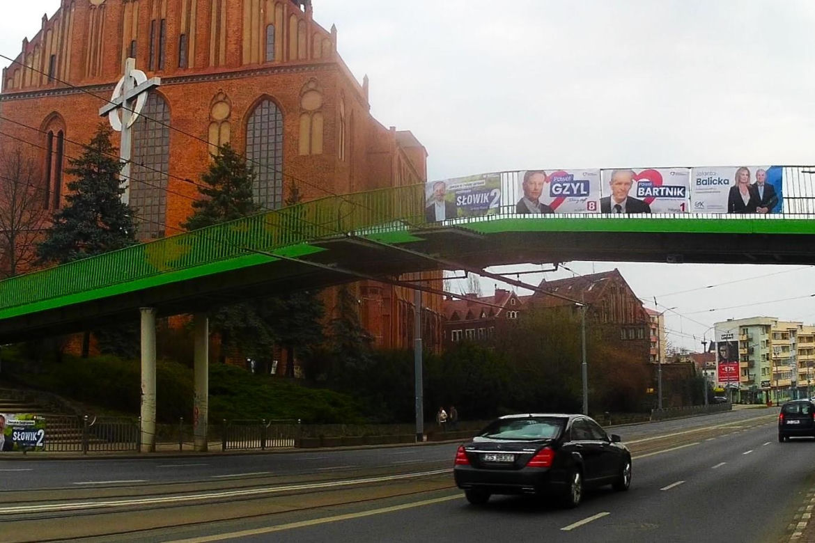 Przedwyborcza "baneroza" w Szczecinie