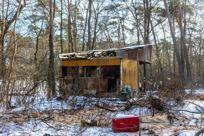 Ruiny domu Wedla w Otwocku