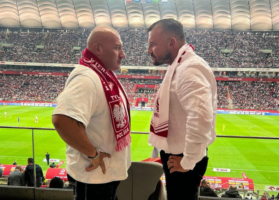  Gwiazdy oglądały klęskę Polaków z Holandią