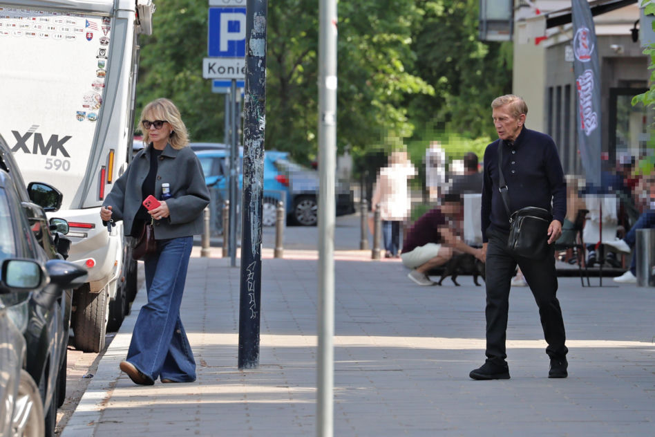 Jan Englert i Beata Ścibakówna na randce