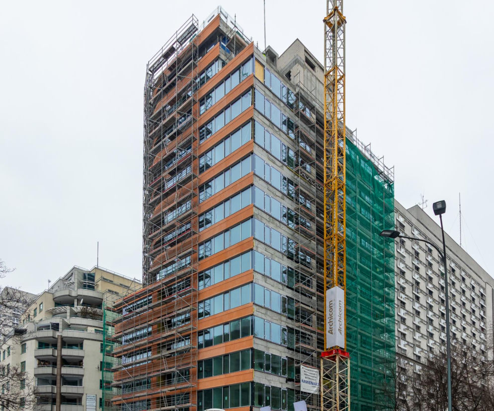 Apartamentowiec Flare przy Grzybowskiej 6A w Warszawie