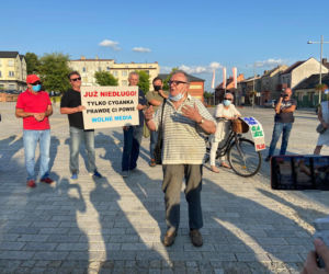 Lex TVN: PROTESTY W CAŁEJ POLSCE 10.08. Protestowali tez w Starachowicach