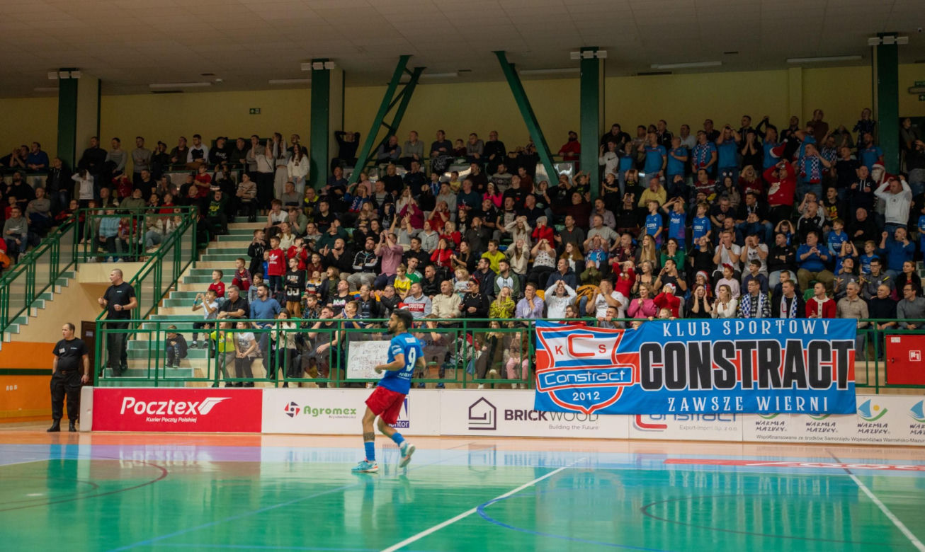 FOGO Futsal Ekstraklasa: KS Constract Lubawa - Piast Gliwice 1:2