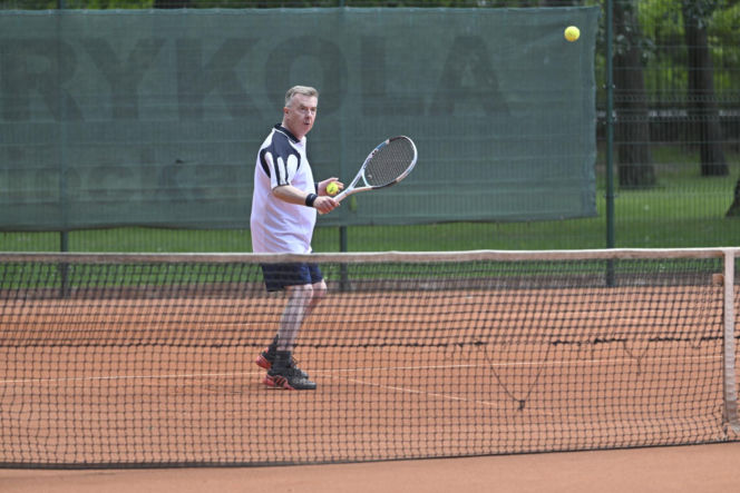 Dariusz Wieczorek zgubił 5 kg na korcie