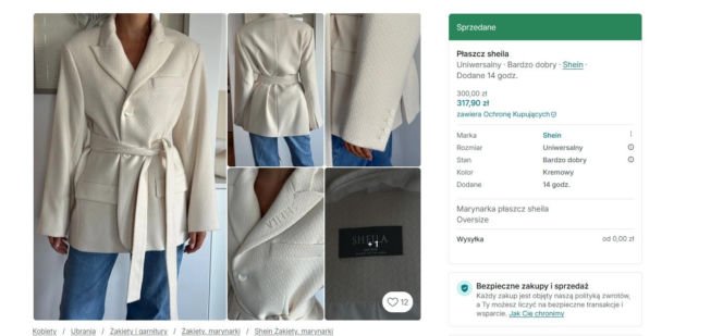 To Sandra Kubicka sprzedaje na Vinted