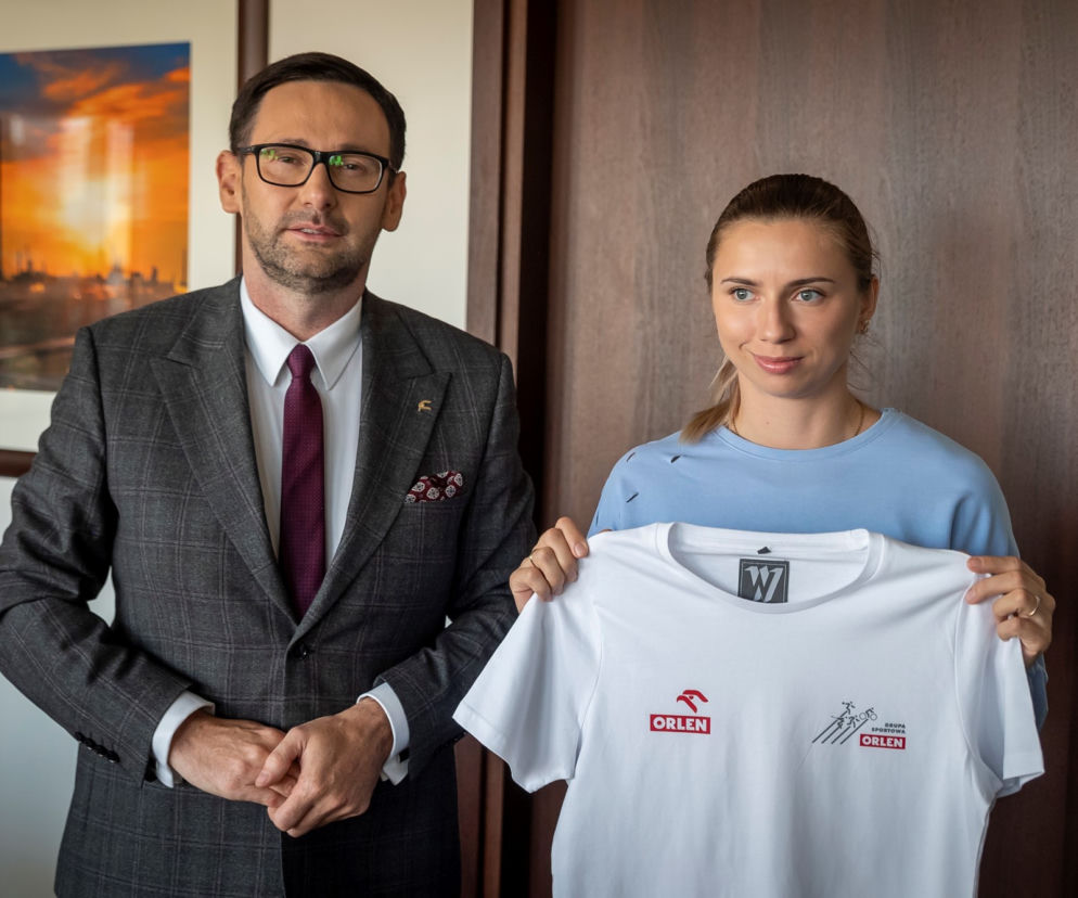 Kryscina Cimanouska w Grupie Sportowej ORLEN