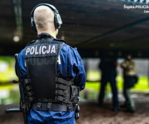 Tak strzelają policjanci z Zabrza. Zobaczcie ich popisy na strzelnicy [ZDJĘCIA, WIDEO]