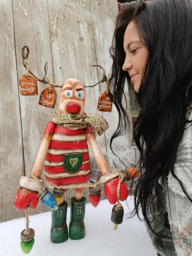 Drewniane dekoracje Karoliny