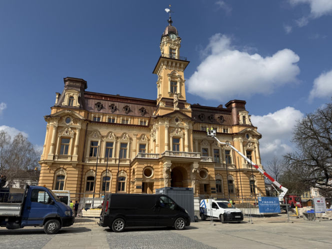 Ratusz w Nowym Sączu po renowacji