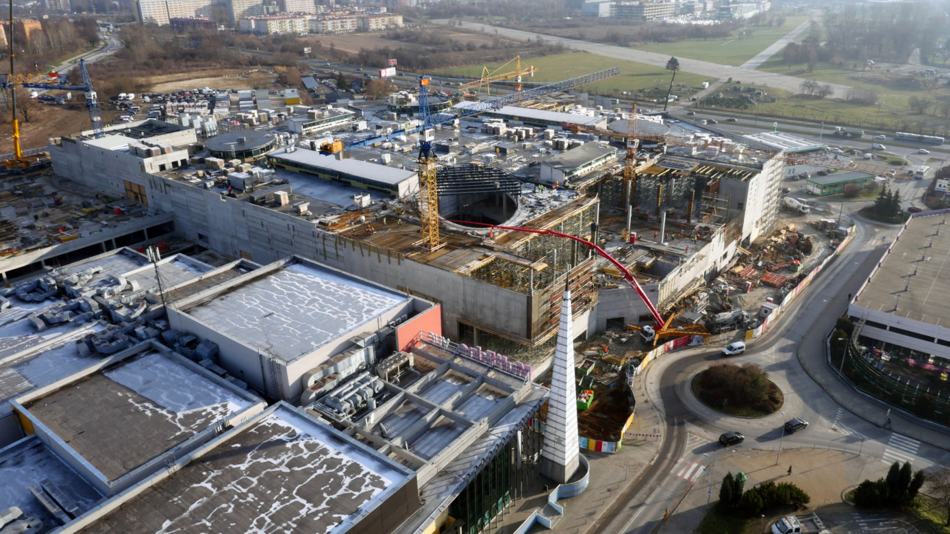Tak rośnie Centrum Serenada [GALERIA ZDJĘĆ]