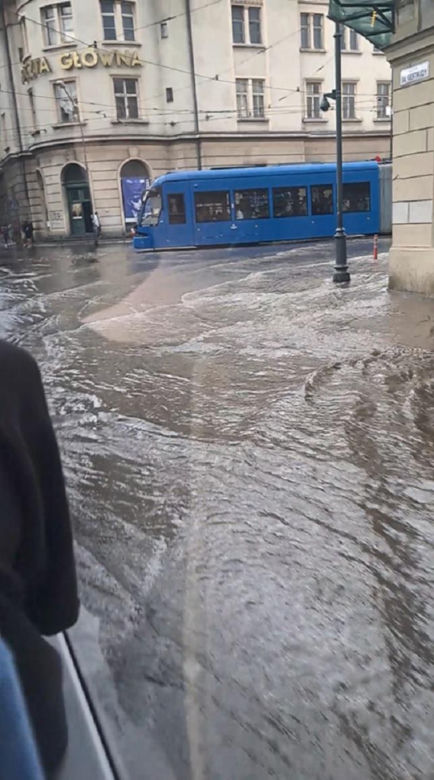 Powódź błyskawiczna w Krakowie