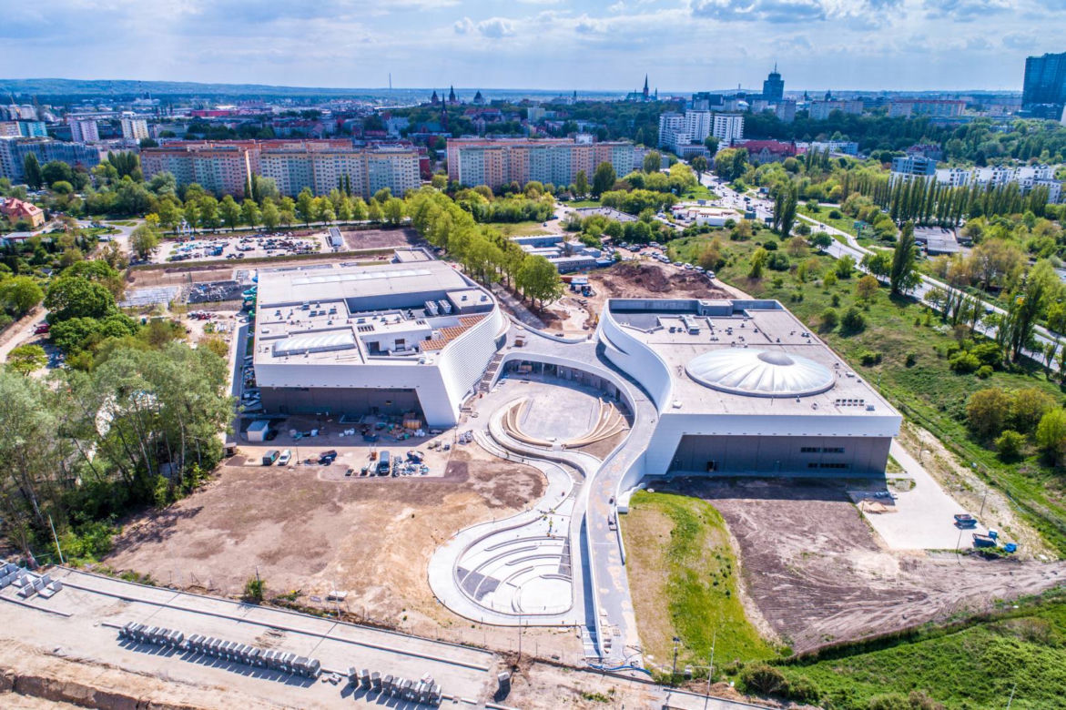 Budowa "Fabryki Wody" - maj 2023