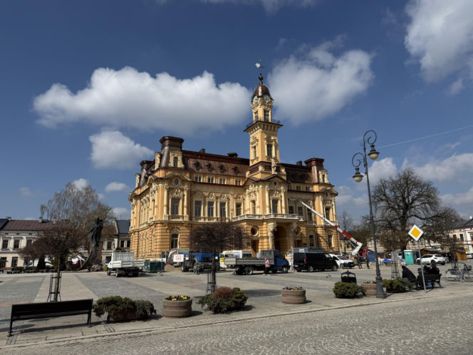 Ratusz w Nowym Sączu po renowacji