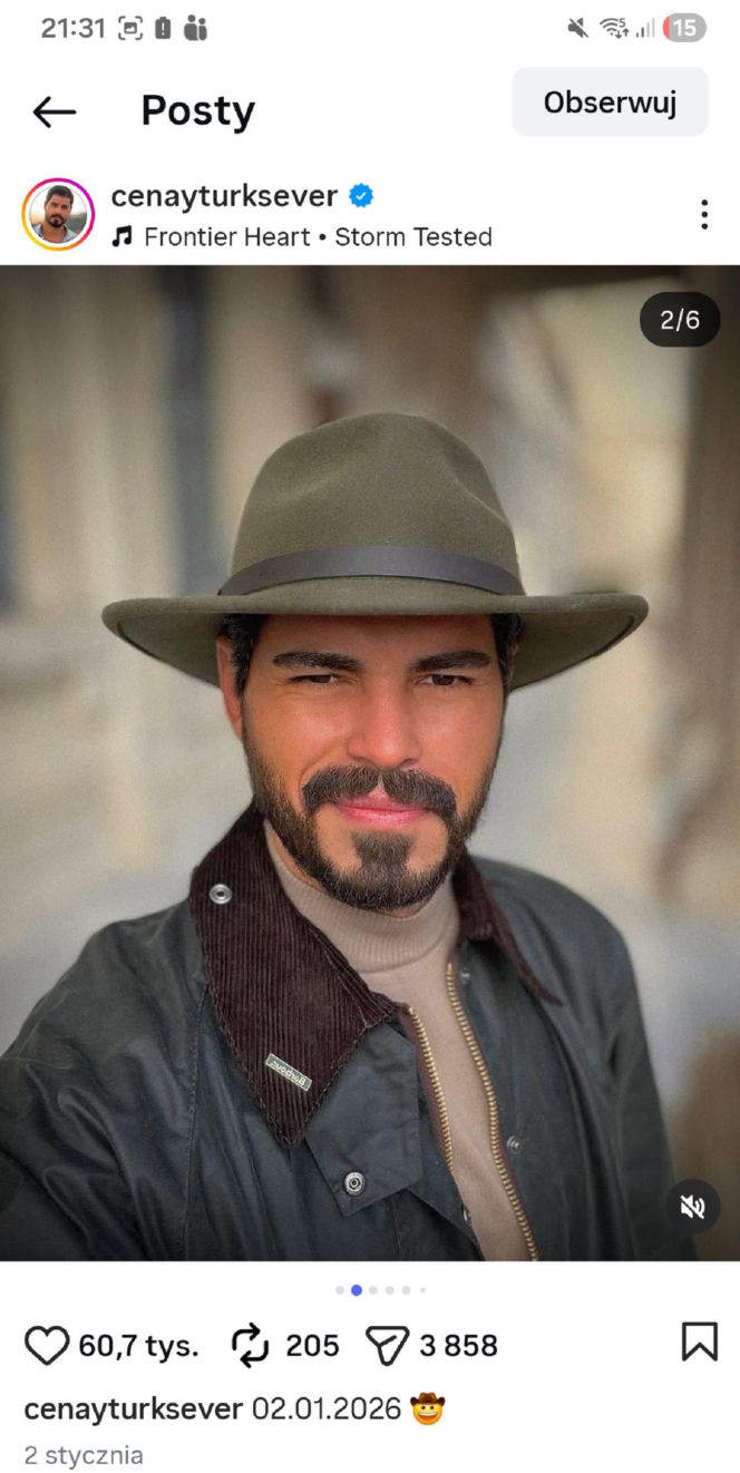 Cenay Turksever prywatnie - Cihan z serialu "Panna młoda"