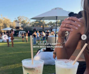 Sara Boruc z córką na Coachelli. Trudno rozróżnić, która jest starsza!