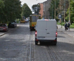Ulica Potulicka w Szczecinie przed przebudową
