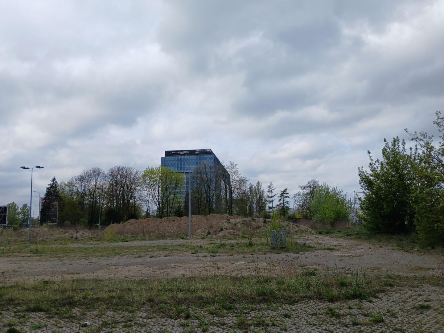 Przyszła lokalizacja inwestycji mieszkaniowej Aleje 138 w Warszawie