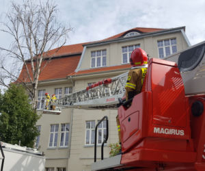 Strażacy przy Szkole Podstawowej nr 3