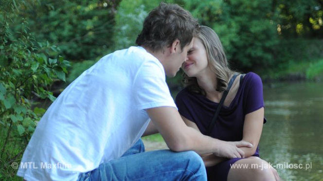 M jak miłość odc. 1035. Marcin (Mikołaj Roznerski), Eryka (Marta Juras)