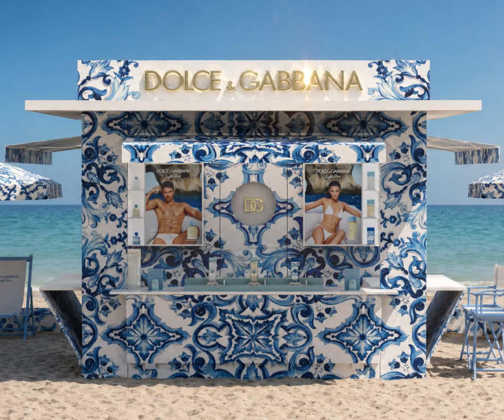 Dolce&Gabbana Light Blue Summer Tour. Mobilny pop marki zawitał do Warszawy 