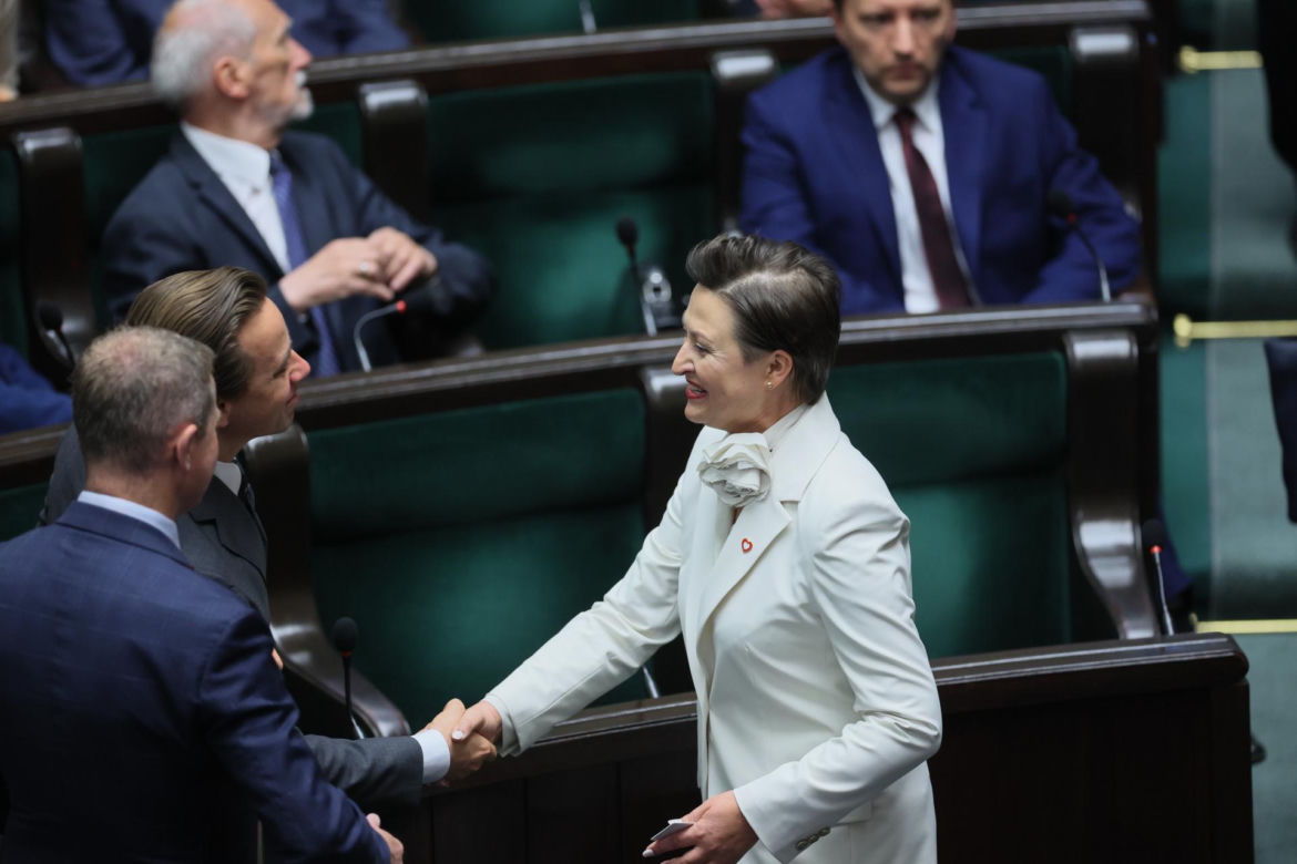 Warszawa. Posiedzenie sejmu.