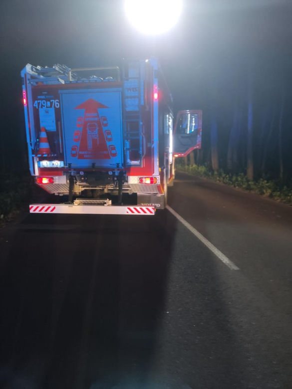 Wypadek w gminie Wojcieszków