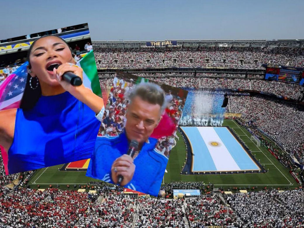 Robbie Williams i Nicole Scherzinger rozgrzali finał mundialu! Ich występ przejdzie do historii