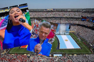 Nicole Scherzinger i Robbie Williams zachwycili na finale mundialu. Ten występ przejdzie do historii