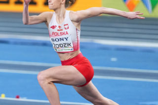Maria Żodzik podczas Halowych Mistrzostw Świata w Lekkoatletyce Kujawy Pomorze 26 w Toruniu