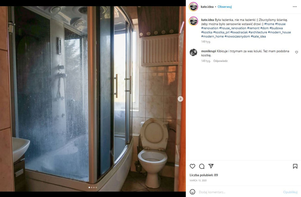 Dom kostka z PRL przed i po metamorfozie. 3 lata temu rudera, a teraz wygląda jak luksusowy dom z okładki magazynu