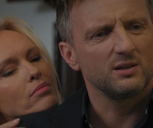 M jak miłość odc. 1920. Dorota (Iwona Rejzner), Bartek (Arkadiusz Smoleński)