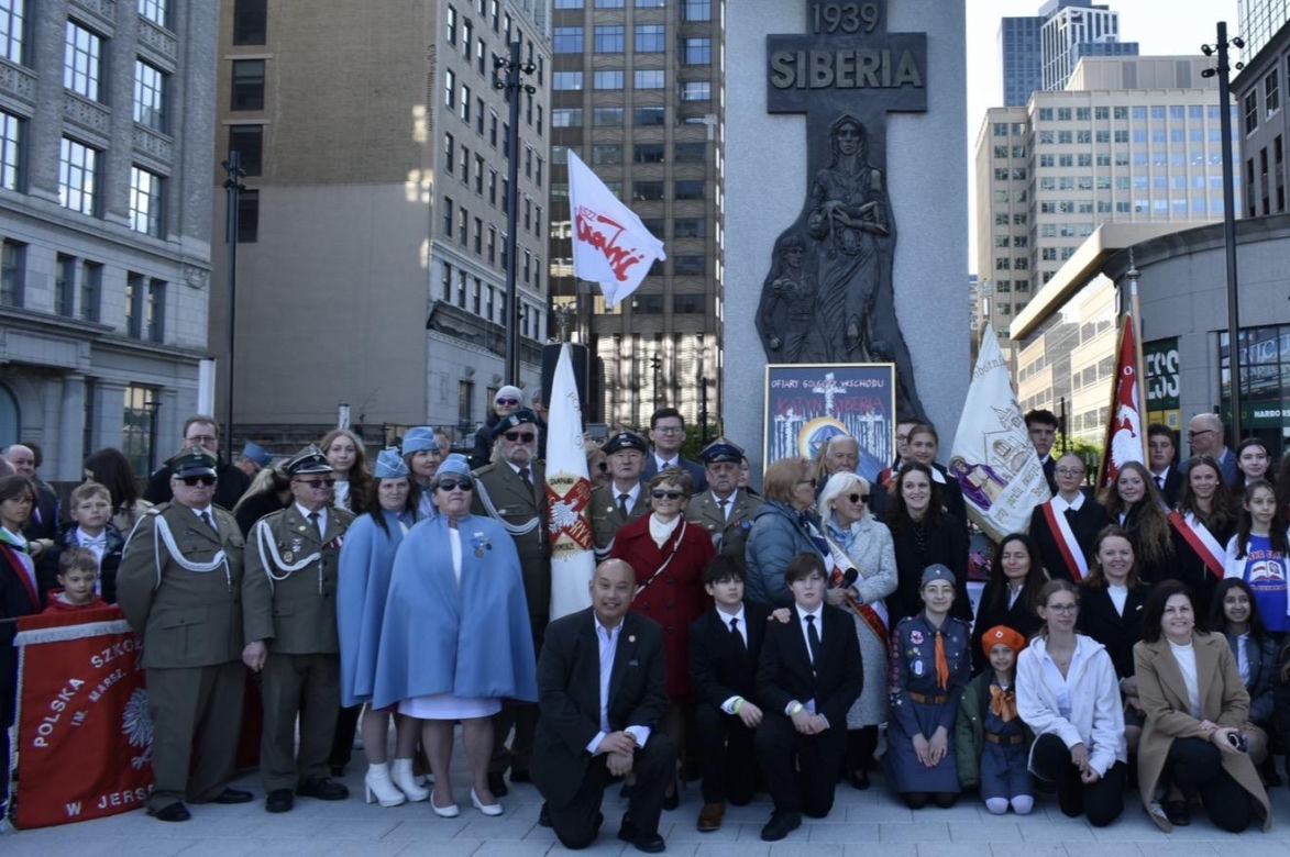 Uroczystości rocznicowe pod Pomnikiem Katyńskim w Jersey City 2026