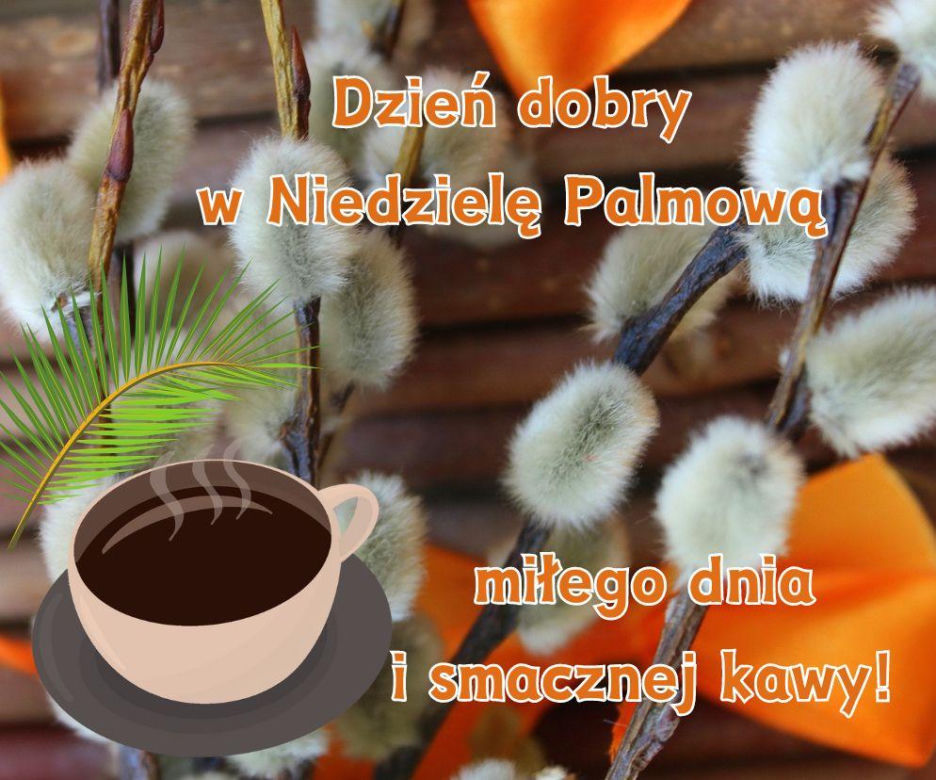 Niedziela Palmowa - kartka do wysłania
