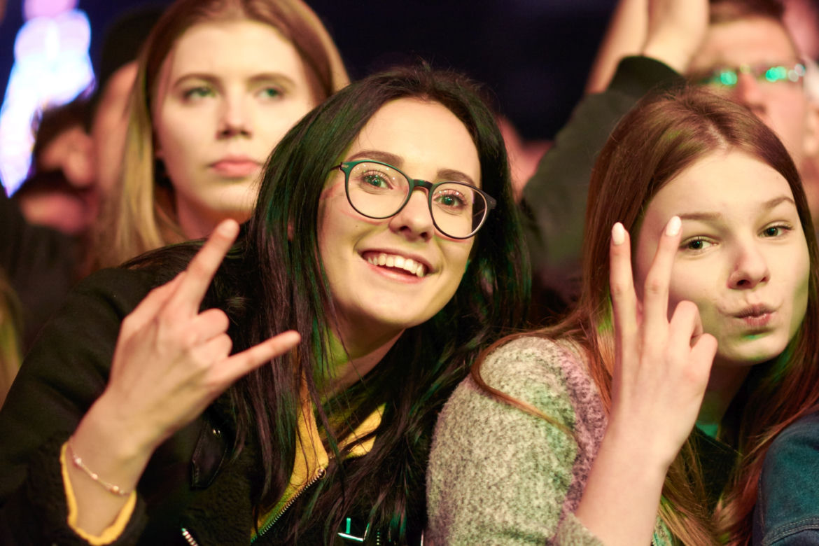 Ania Dąbrowska, O.S.T.R. i Paluch na scenie Politechniki Lubelskiej