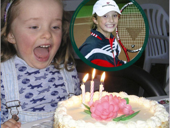 Iga Świątek kończy dzisiaj 25 lat! Tak wyglądała, jak była malutka. Zdjęcia z dzieciństwa
