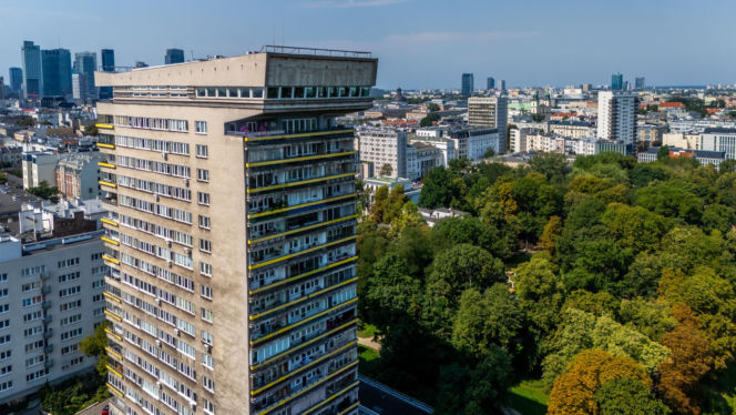 Młotek przy ul. Smolnej 8 w Warszawie