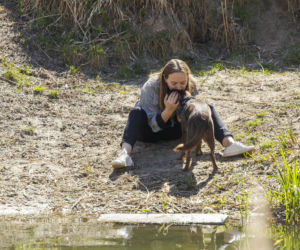 Pełczyńska-Nałęcz na siłowni. Tak wyglądał jej trening z psem