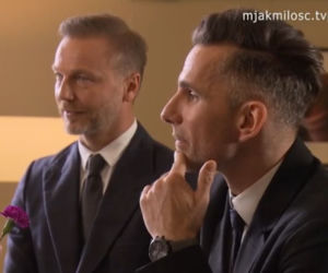 M jak miłość odc. 1653. Andrzej Budzyński (Krystian Wieczorek), Kamil (Marcin Bosak)
