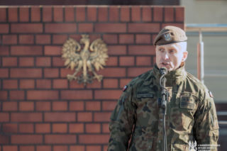 Zmiana dowódcy w 42 Batalionie Lekkiej Piechoty w Morągu