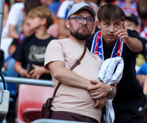 Górnik Zabrze - Ferencvaros: Zdjęcia kibiców z meczu 3. rundy eliminacji Ligi Europy