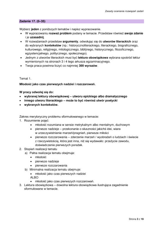 Matura próbna 2023: Polski. Odpowiedzi CKE i oficjalny klucz do zadań