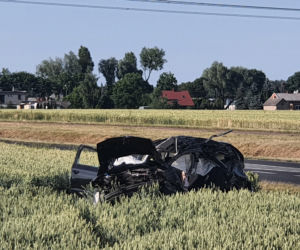 Wypadek w Elżbietowie. Zginęły dwie rodziny