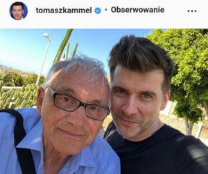 Tomasz Kammel zdążył pożegnać się z ojcem