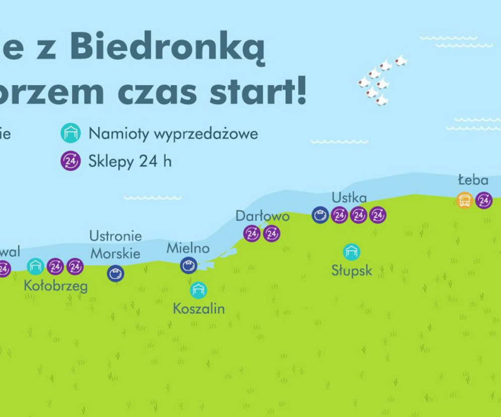 Biedronka wakacje
