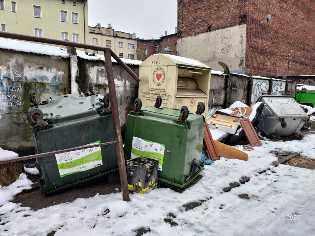 Śmieci w Zabrzu