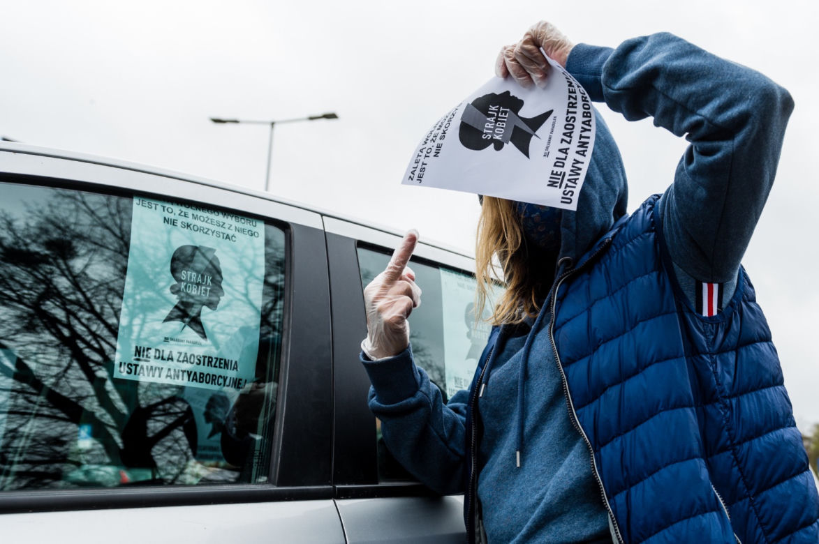 Strajk kobiet w Trójmieście. Awantura w centrum Gdańska